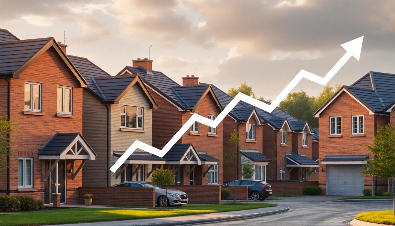 Analyzing UK House Prices trends and investment opportunities in rising property markets across